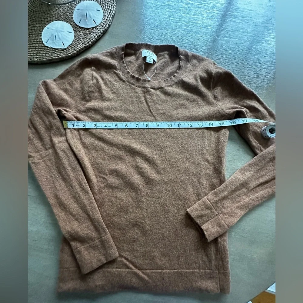 J. Crew woman’s Tan Teddie Crewneck Sweater